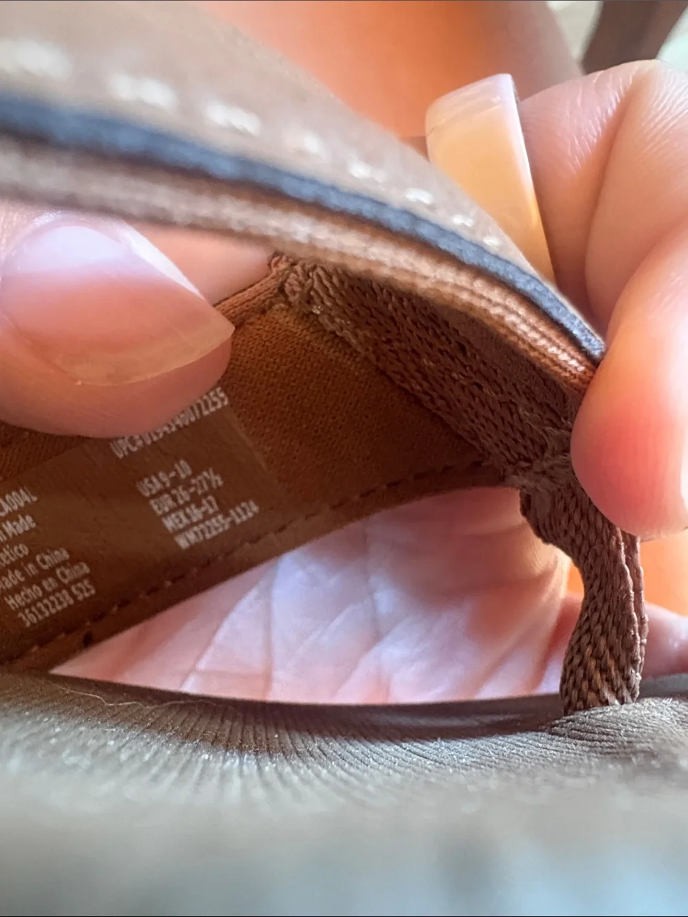 Comfort Fit kids Brown Flip Flop Sandals